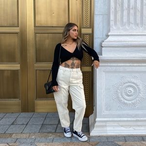 PACSUN ELASTIC WAIST CARGO PANTS